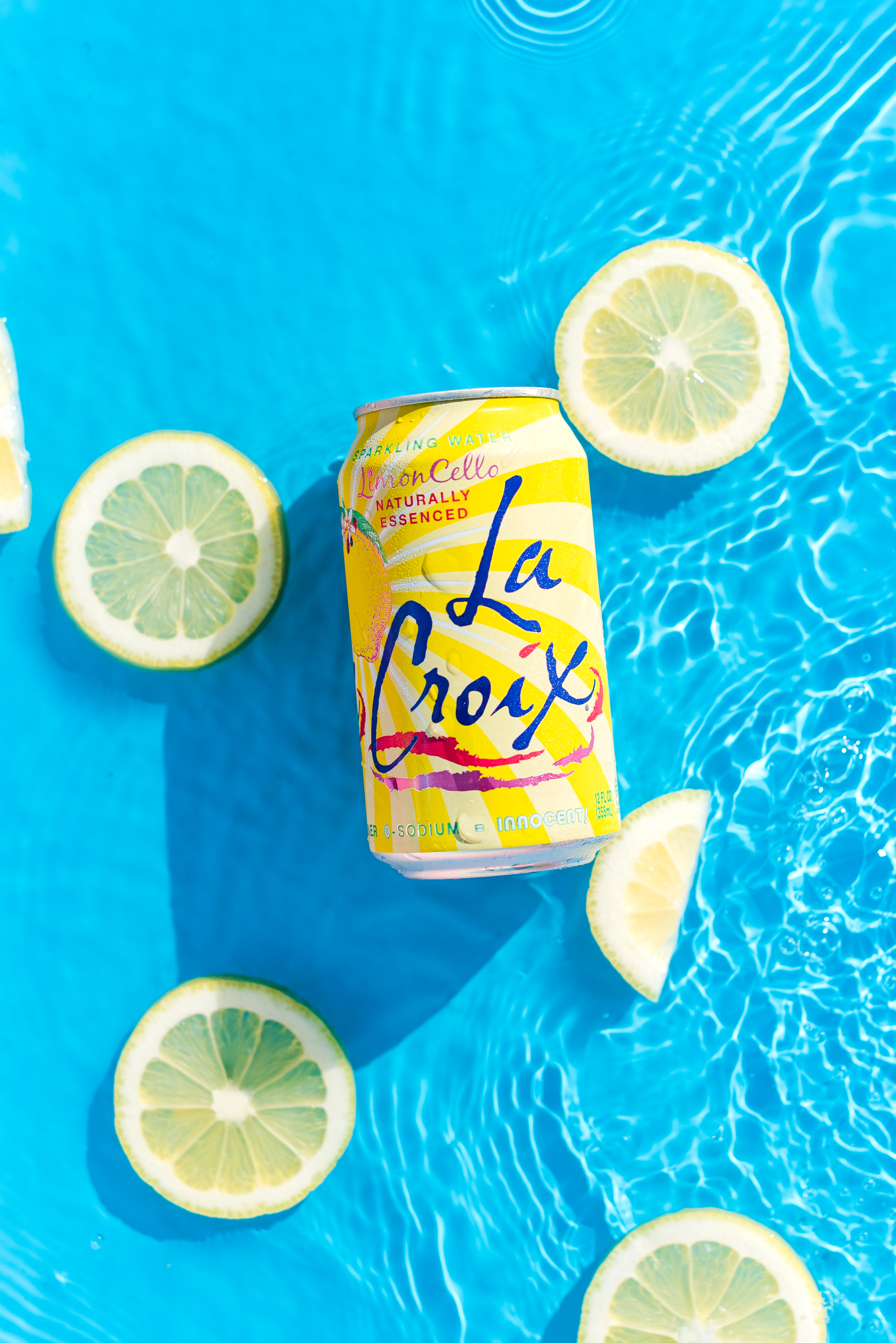LaCroix Limoncello by the pool